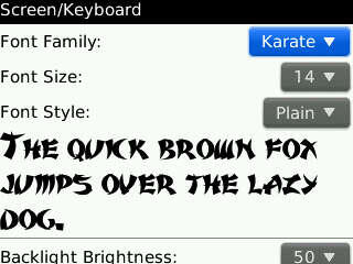 Felly's Font Collection All Blackberry (BB) Type