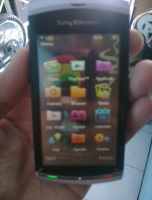 sony vivaz camera 8mp mulus ex cwek fullset