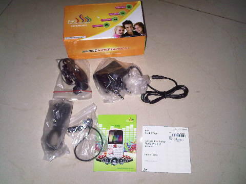 Handphoine Dual GSM+TV+Radio+senter New Garansi IMO G288