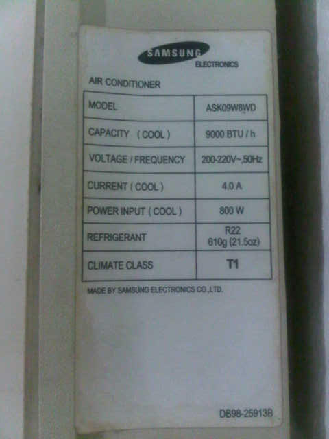 AC Samsung 1.5 PK Murah Bandung / Bdg