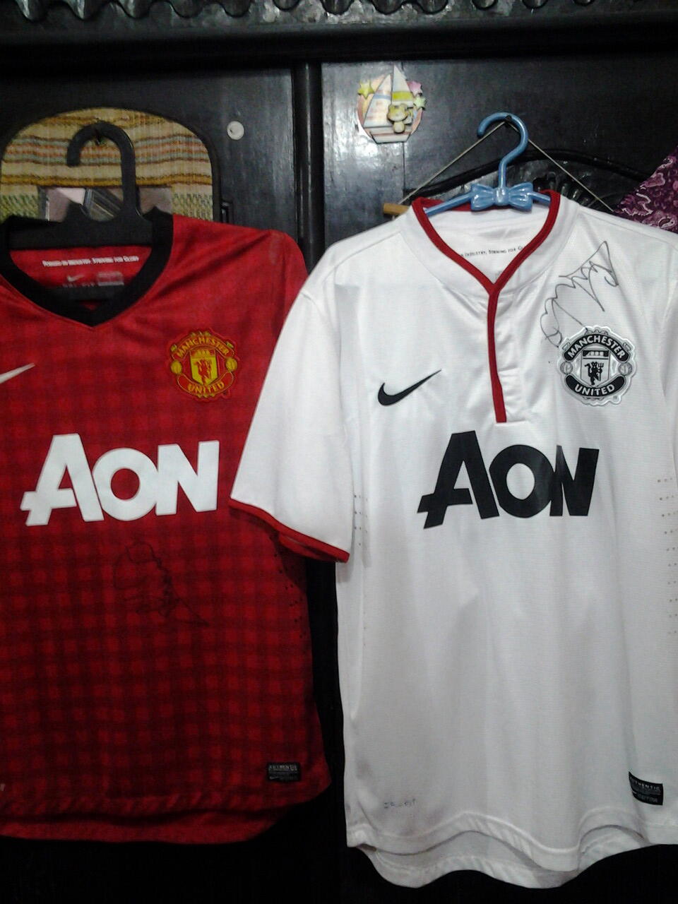 JUAL JERSEY MU BERTANDA TANGAN LEGENDA "ANDY COLE"