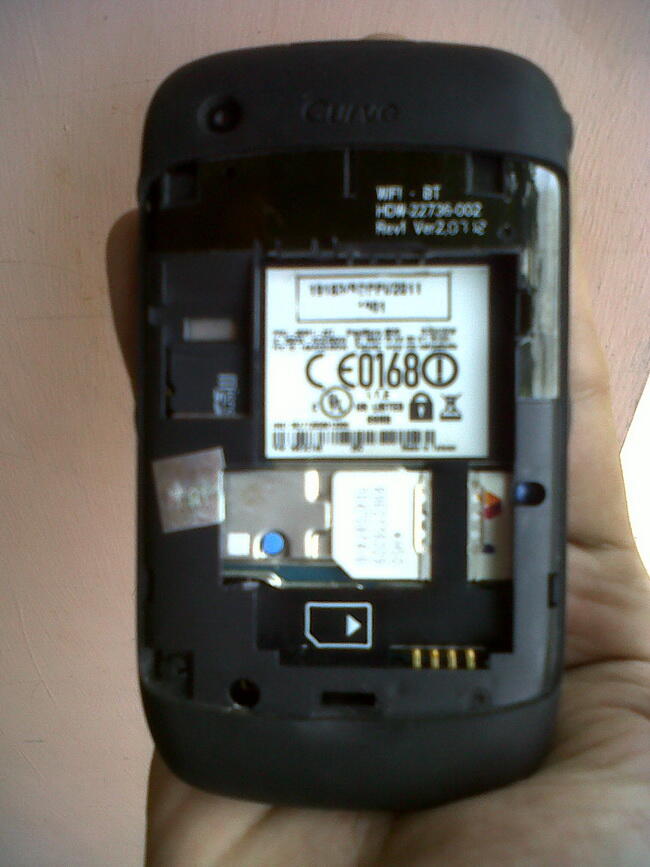 Bb Blackberry Gemini 8520 Black Garansi TAM Mulusss... ( Depok dan Sekitarnya )
