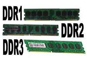 Perbedaan memory DDR1 DDR2 dan DDR3