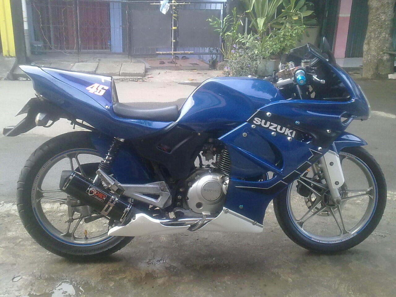 Modifikasi Motor  Suzuki  Thunder  2005 impremedia net