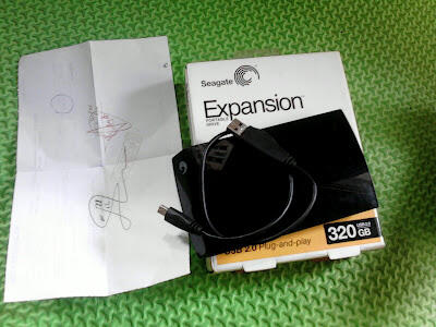 Di Jual Hardsik seagate expension 320 GB