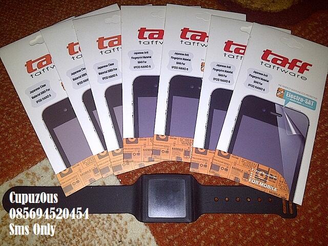 Serba-serbi ipod nano 6th gen Lunatik|Strap|Kabel data|Charger|Screen Guard|Anti-Dust