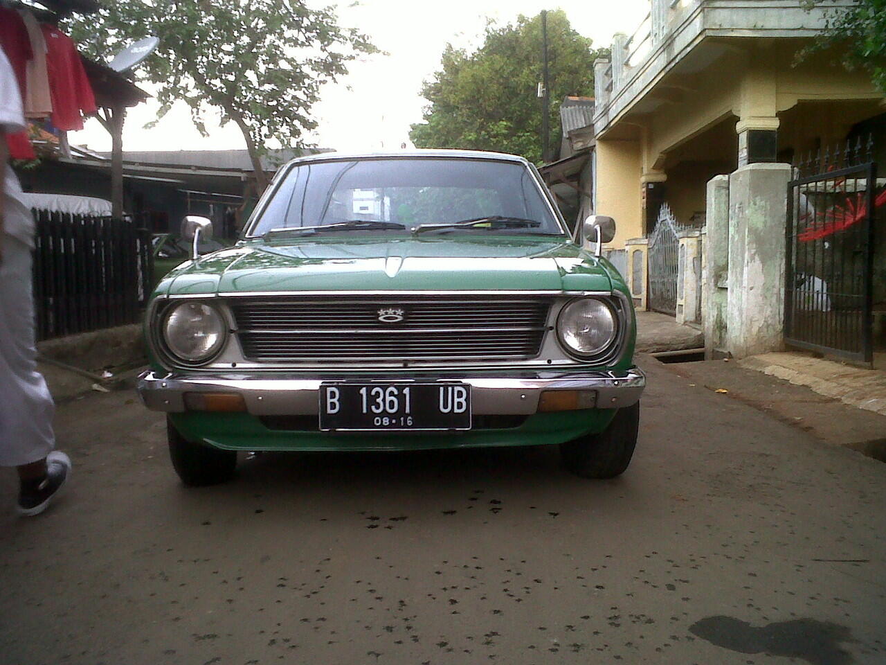 corolla ke30 hijau retro clasic limeted