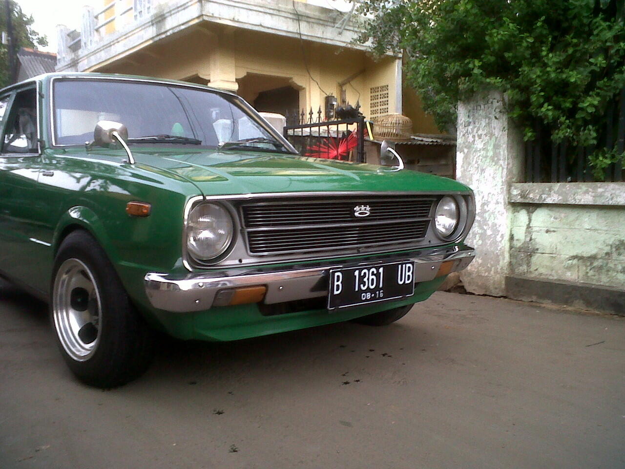 corolla ke30 hijau retro clasic limeted