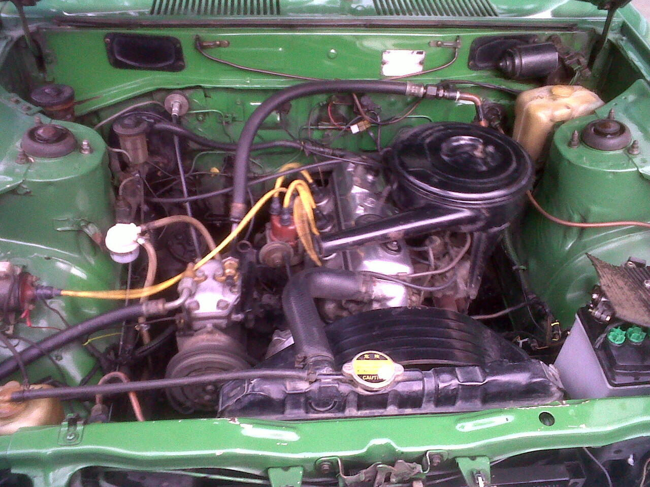 corolla ke30 hijau retro clasic limeted