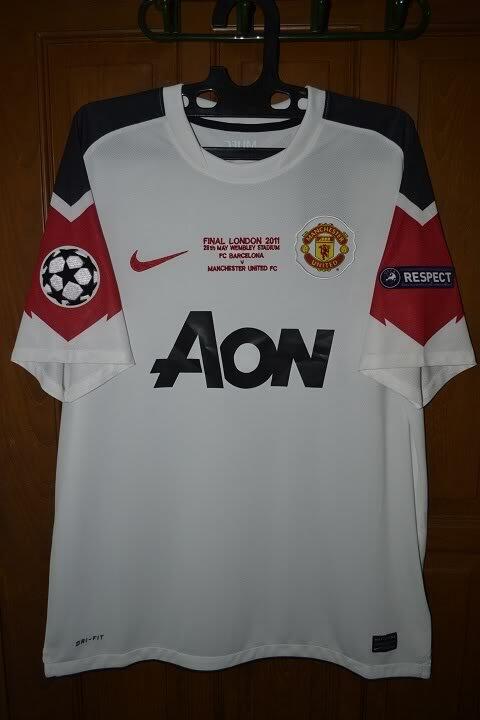 WTB : Replika; second tanpa minus JERSEY MANCHESTER UNITED FINAL LIGA CHAMPIONS 2011