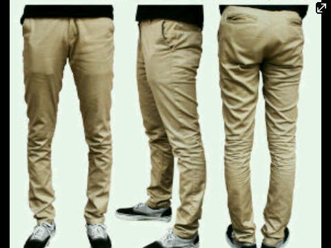 CHINO PANTS Custom Made in Bandung ( FREE REKBER )
