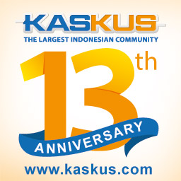 selamat ultah ke-13 buat kaskus O:-)