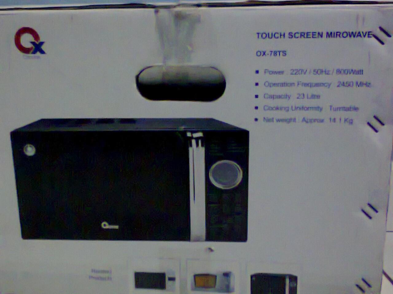 jual cepat microwave oxone OX-78TS
