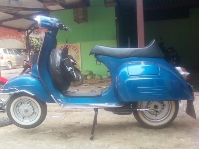 Terjual Vespa Px 82 Ijo Toska Px 82 Biru Super 78 Pamulang