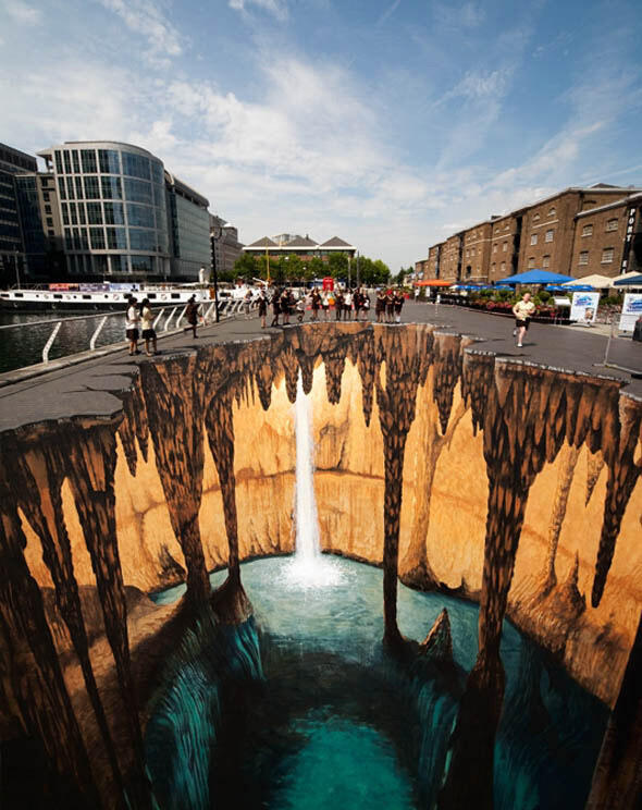 13 karya 3D street art yang paling gokil + keren gan &#91;Serba 13&#93;