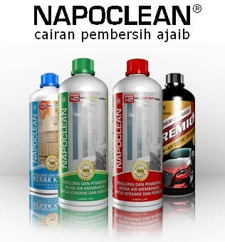 Terjual NAPOCLEAN - CAIRAN PEMBERSIH AJAIB JOGJAKARTA 