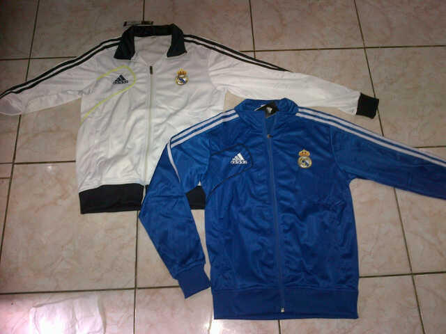 Jual Jaket Club Bola Barcelona,Man United,Real Madrid KW SUper harga murah meriah