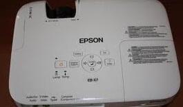 projector/proyektorEPSON EB-EX7, mulus kinyis-kinyis