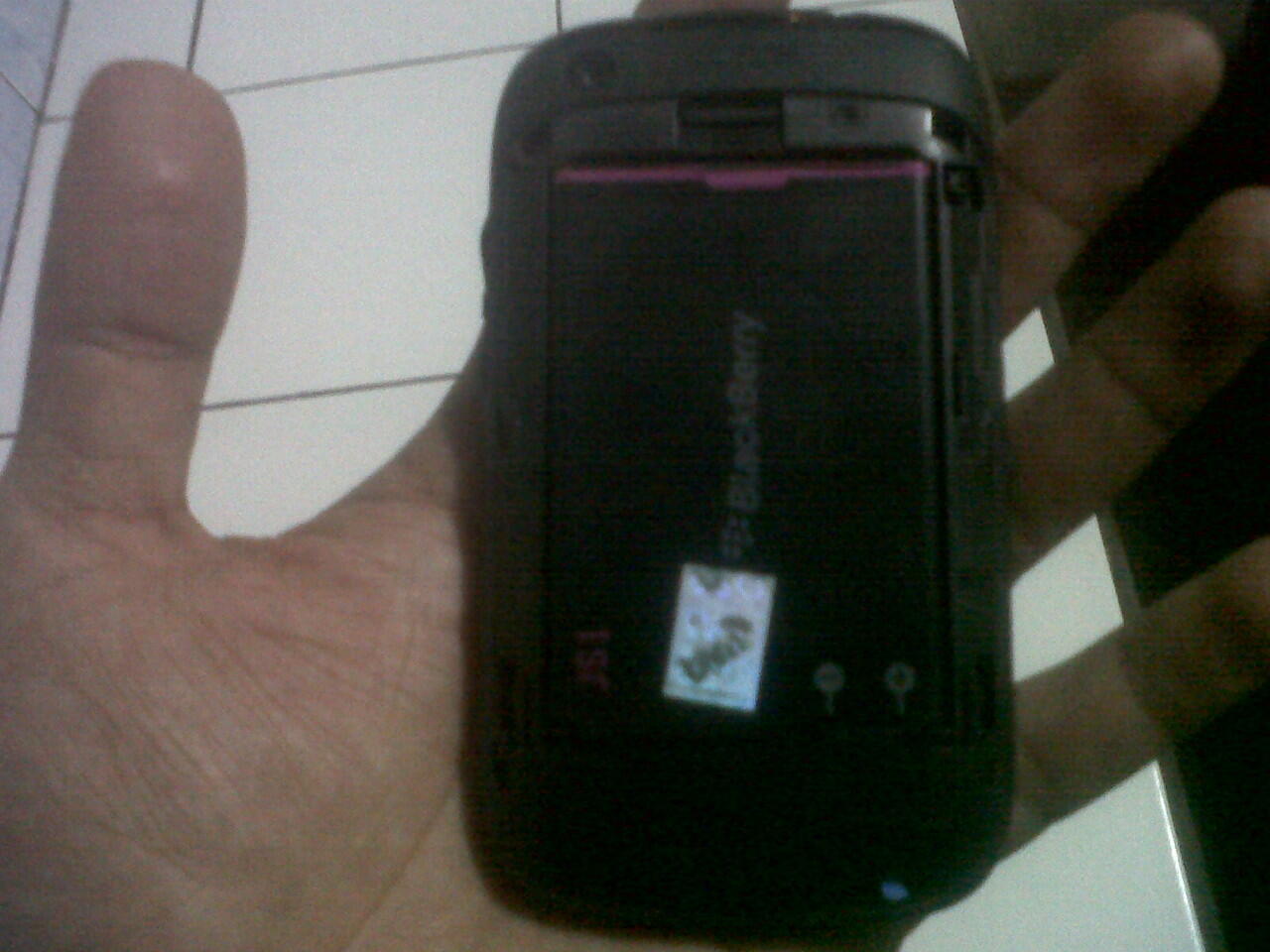 jual bb davis black murah masih garansi 21 bulan