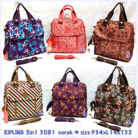 KIPLING SUPER KW 3in1 3081 corak