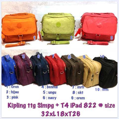 KIPLING SUPER KW 822 + tempat IPAD R