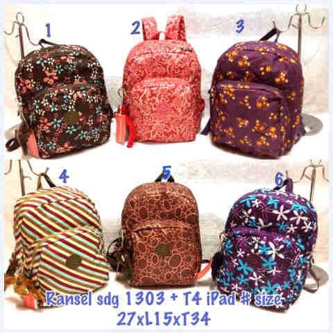 KIPLING SUPER KW 1303 corak laptop