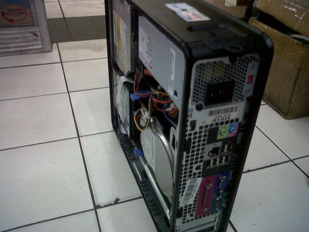 Terjual JUAL CPU BUILTUP DELL OPTIPLEX 745 SLIM CORE 2 DUO