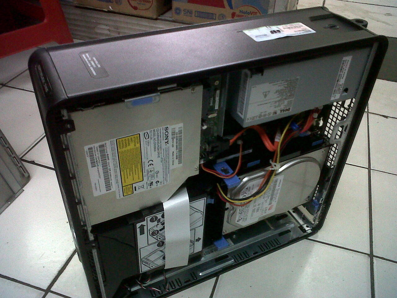 Terjual JUAL CPU BUILTUP DELL OPTIPLEX 745 SLIM CORE 2 DUO