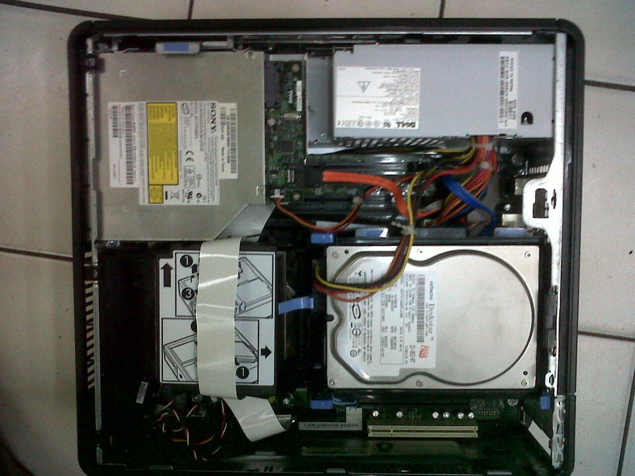 Terjual JUAL CPU BUILTUP DELL OPTIPLEX 745 SLIM CORE 2 DUO