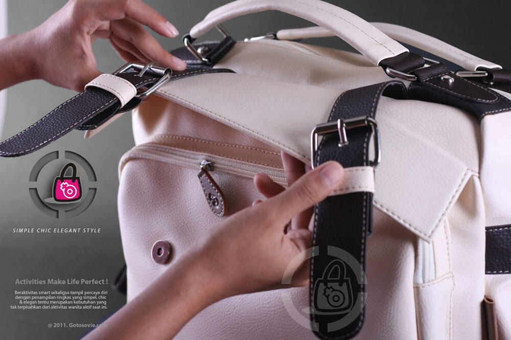 Tas Kuliah atau Kerja Wanita, Simple dan Elegan - Wynona