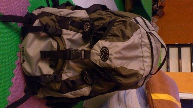 tas EIGER Hikeholic 30L warna coklat mantap second