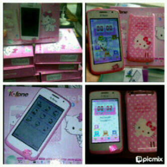 HANDPHONE HELLO KITTY K-Fone murah lucu bagus