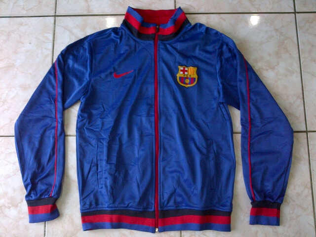 Jual Jaket Club Bola Barcelona,Man United,Real Madrid KW SUper harga murah meriah