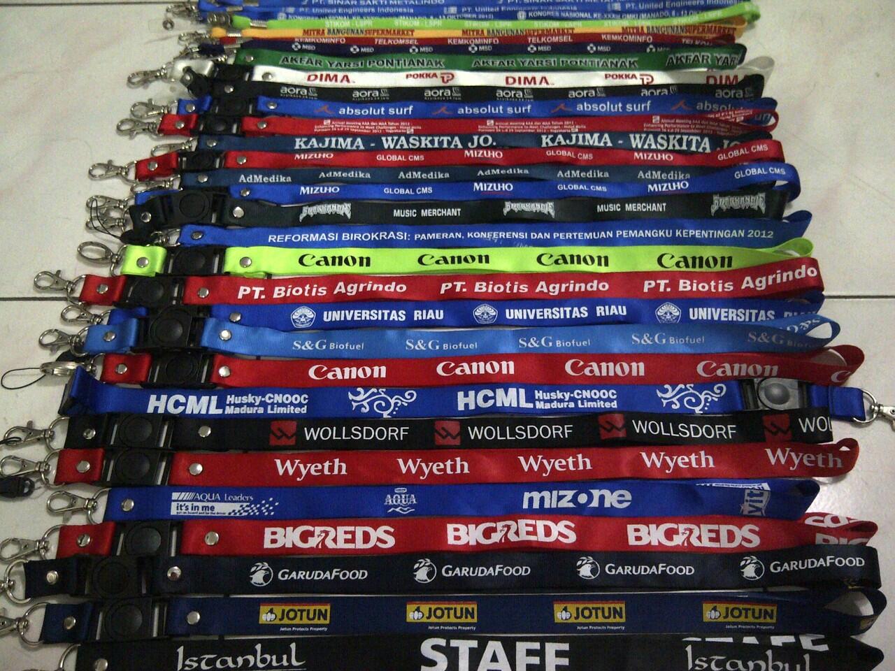 Dicari reseller untuk tali lanyard, name tag, yoyo name tag, ID card, pulpen, mug dll