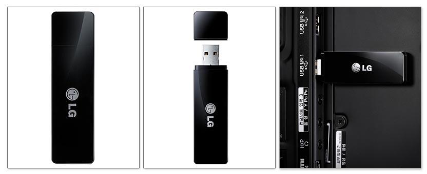LG AN-WF100 Wi-Fi Dongle for Wireless Access to LG