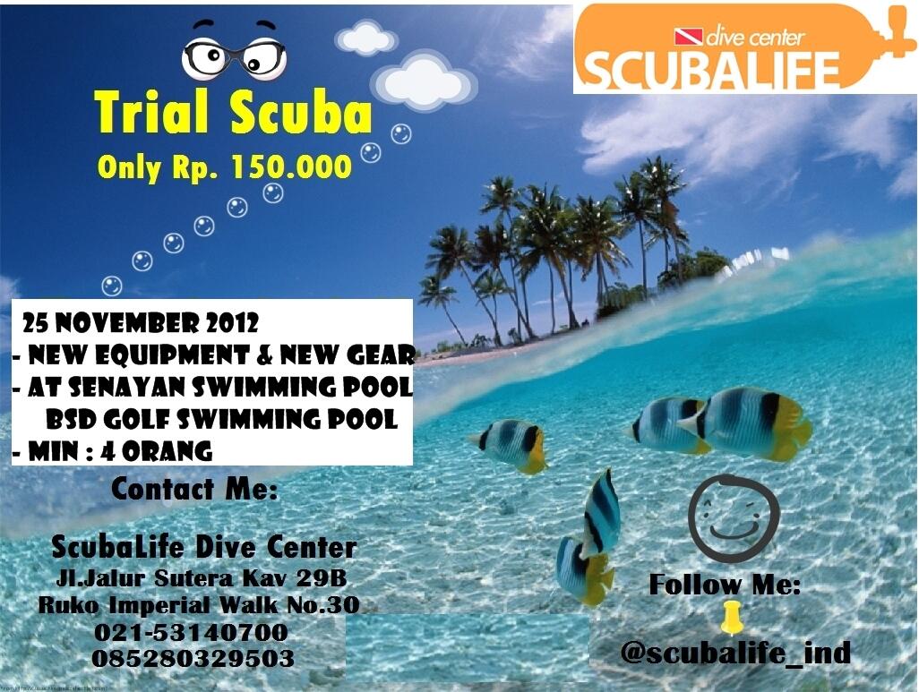Paket Trial Diving Scubalife