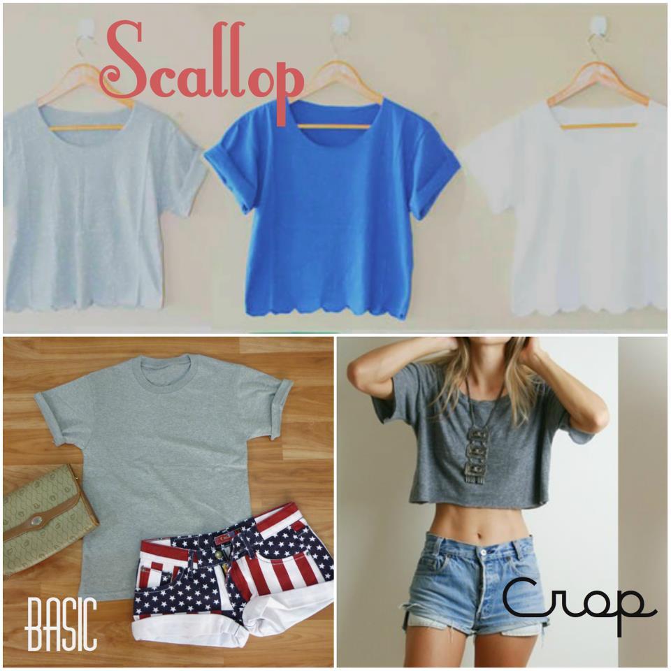 JUAL zara jegging & cropped tee design sendiri :D