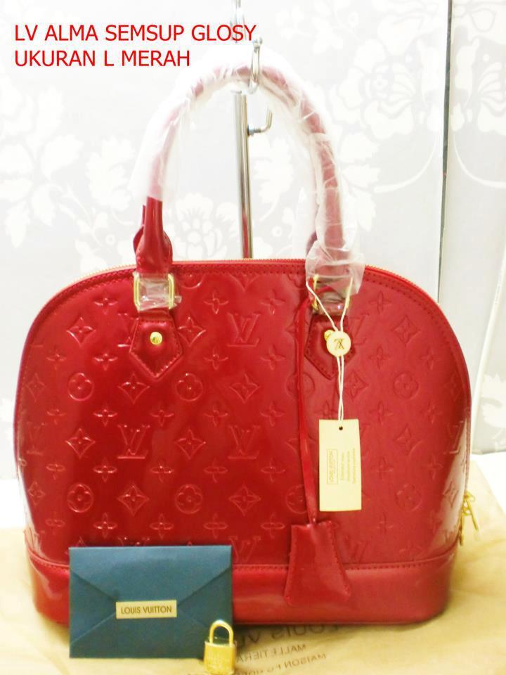 Tas LV Alma Glossy Semi Super