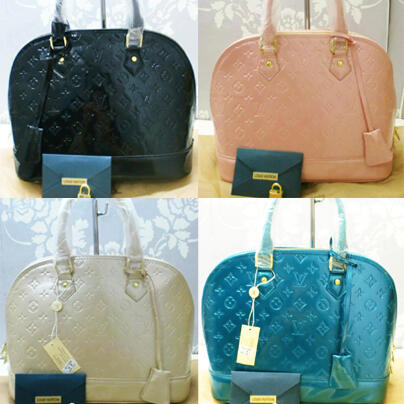 Tas LV Alma Glossy Semi Super