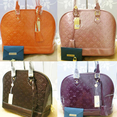 Tas LV Alma Glossy Semi Super