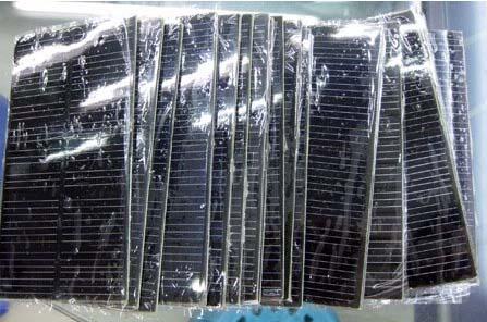 Monocrystalline 5.5 volt (lempengan solar hemat energi)
