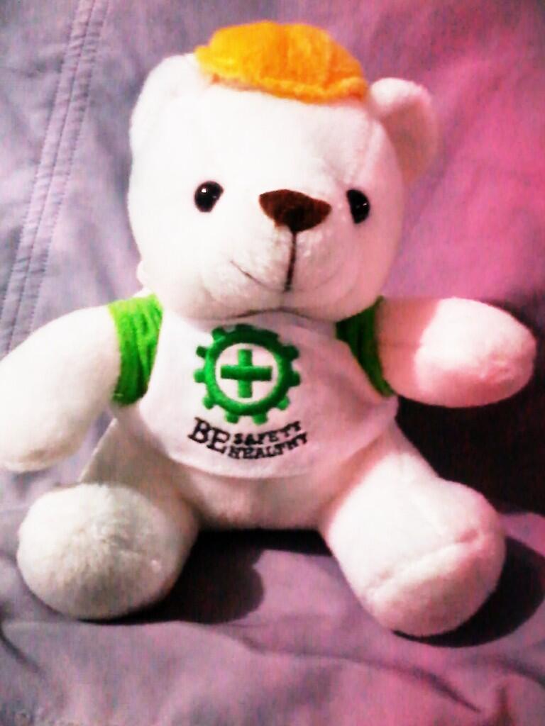 <WTS> boneka beruang "Safety Bear Officer"