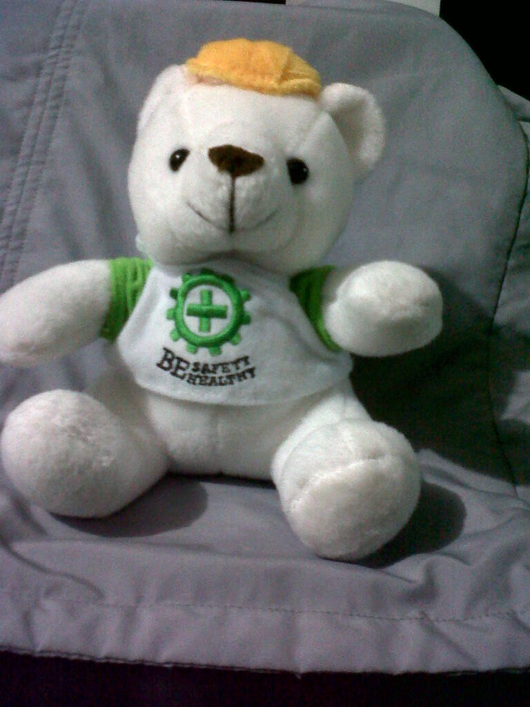 <WTS> boneka beruang "Safety Bear Officer"