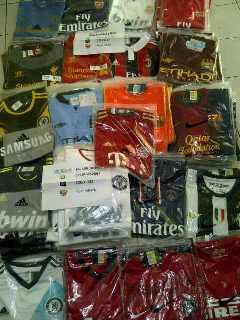 Soccer Jersey Grade Ori & Player Issue, SELUSIN @120rb