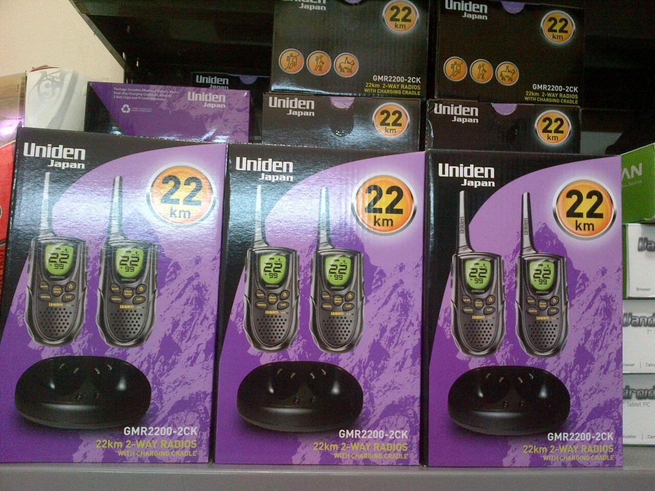 Walkie Talkie UNIDEN 22KM