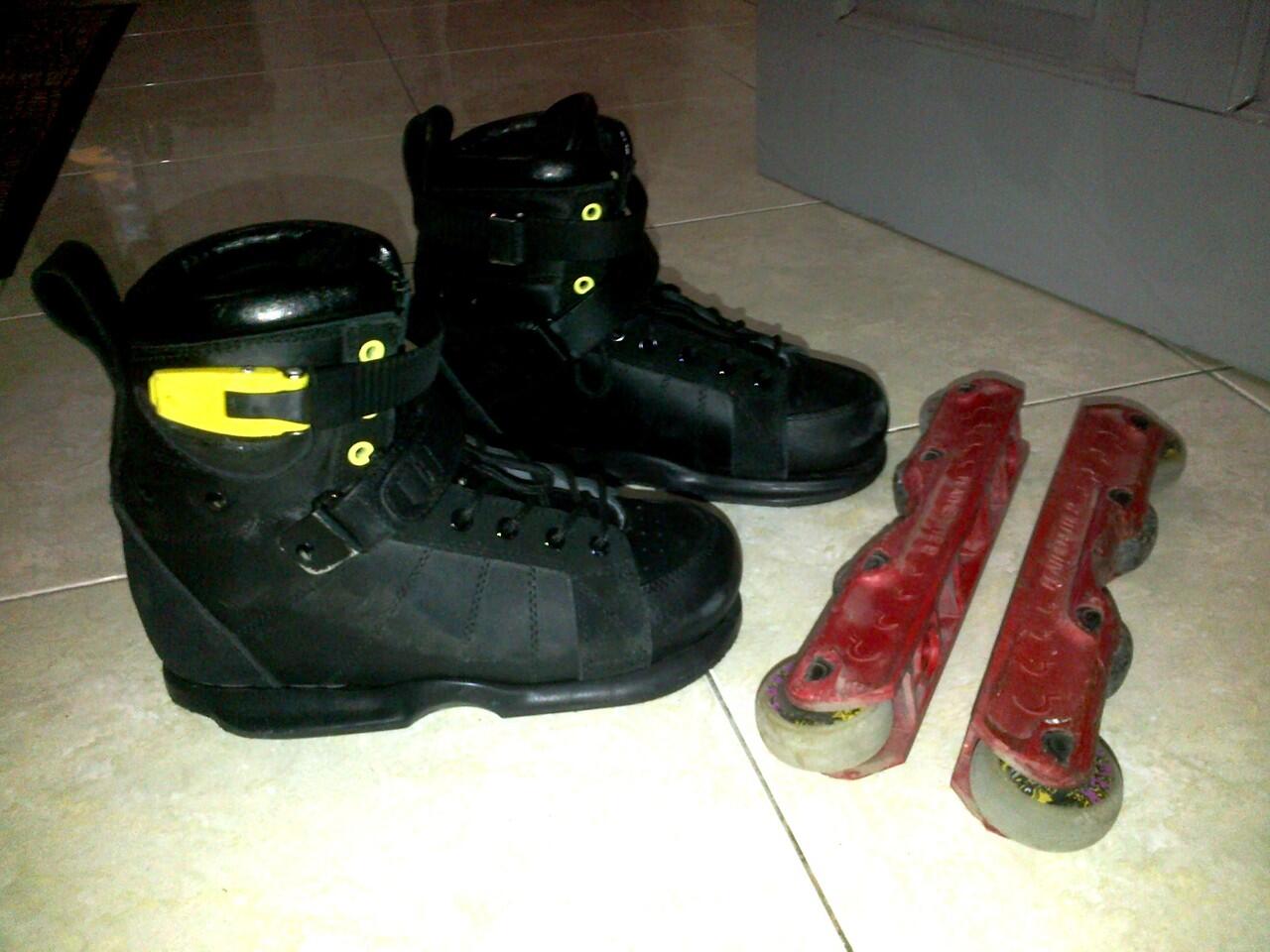 aggressive inline skate usd carbon1 black size 40