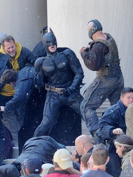13 Foto Adegan Syuting The Dark Knight Rises &#91;Serba 13&#93;