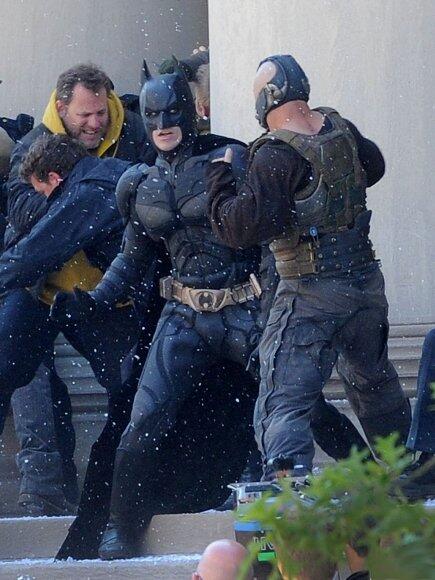 13 Foto Adegan Syuting The Dark Knight Rises &#91;Serba 13&#93;