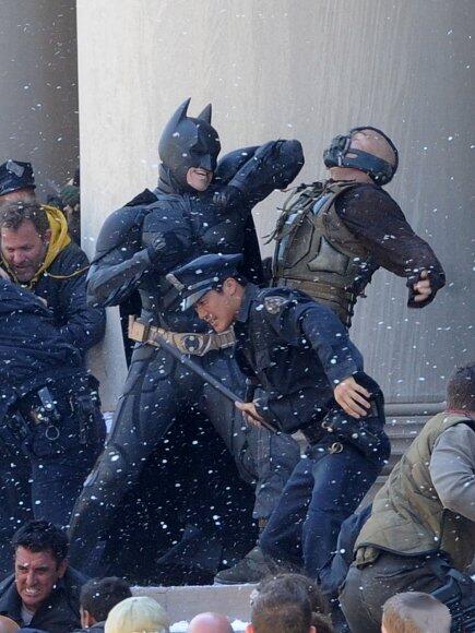 13 Foto Adegan Syuting The Dark Knight Rises &#91;Serba 13&#93;