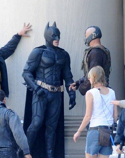 13 Foto Adegan Syuting The Dark Knight Rises &#91;Serba 13&#93;